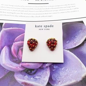 Kate Spade Strawberry Earrings
